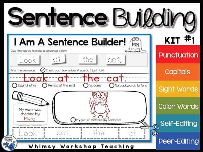 英语造句的启蒙素材——Sentence Building2