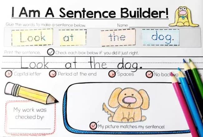 英语造句的启蒙素材——Sentence Building4