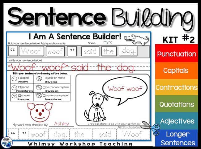 英语造句的启蒙素材——Sentence Building6