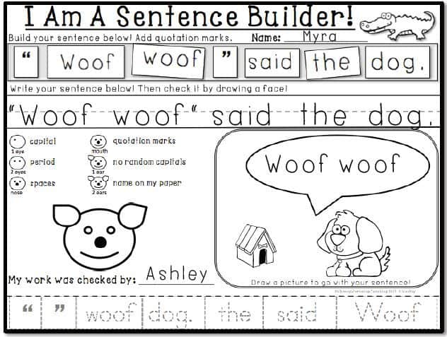 英语造句的启蒙素材——Sentence Building9