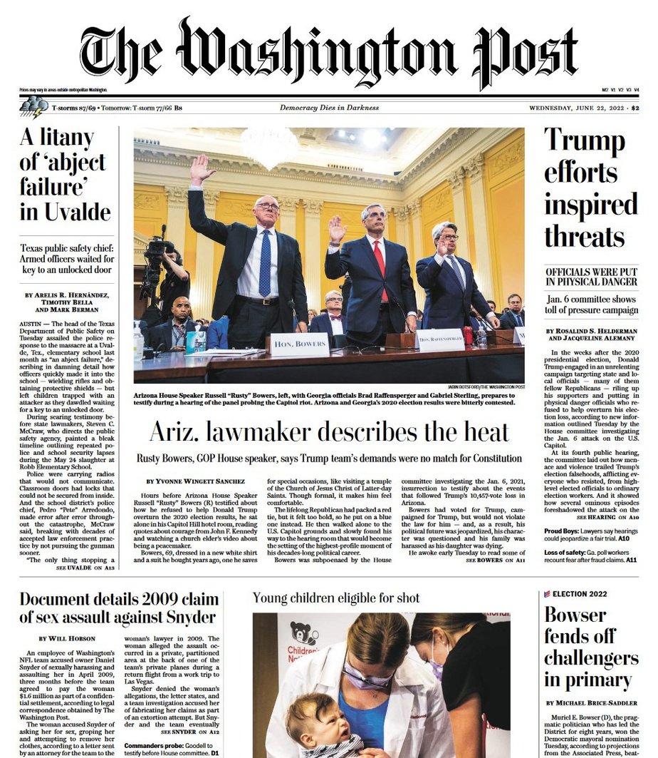 华盛顿邮报-2022-05-31-06-22 The Washington Post PDF