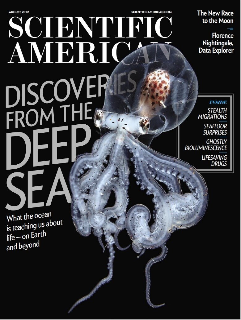 科学美国人 Scientific American 2022年8月 高清 PDF版
