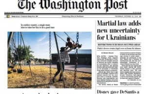 华盛顿邮报-2022-10-20 The Washington Post PDF