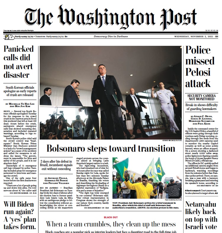 华盛顿邮报-2022-11-02 The Washington Post PDF