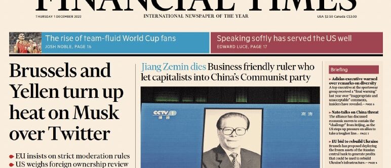 金融时报-FT Financial Times – 2022-12-01 pdf