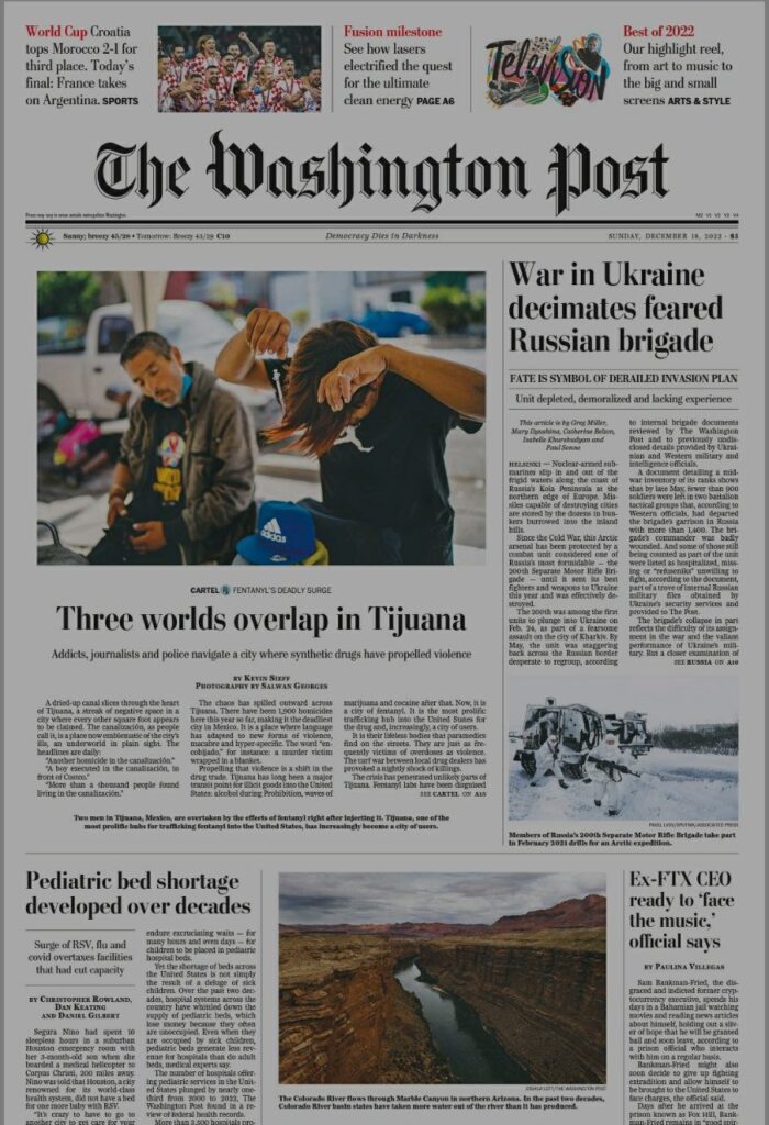 华盛顿邮报-2022-12-18 The Washington Post PDF