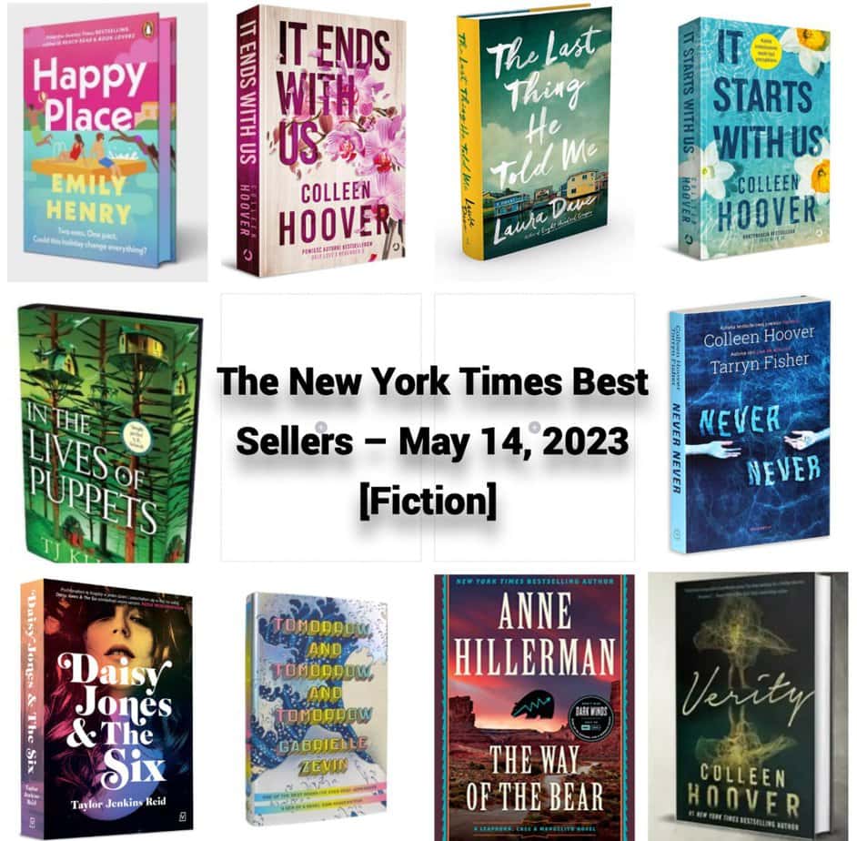 纽时畅销书榜单The New York Times Best Sellers- May-14-2023