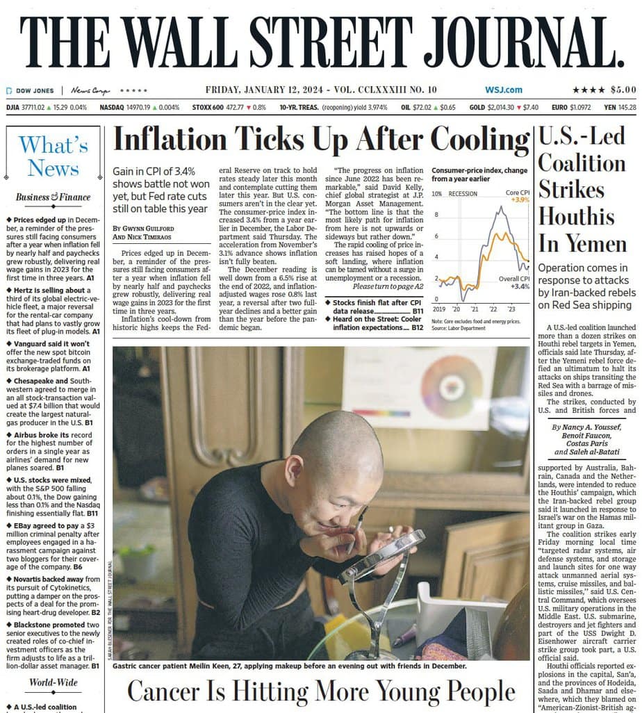 华尔街日报-2024-01-12 The Wall Street Journal